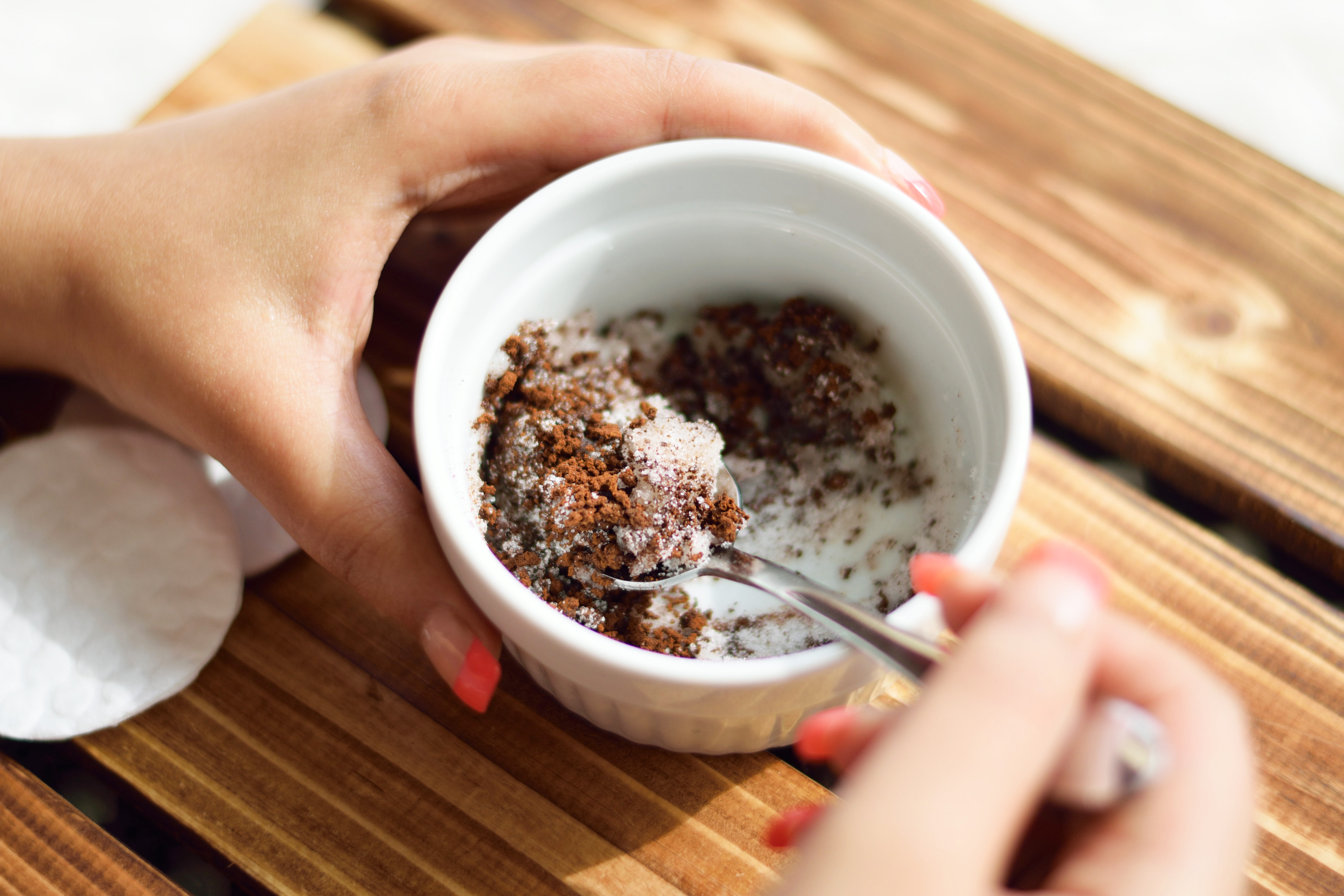 DIY Coffee Coconut Body Scrub