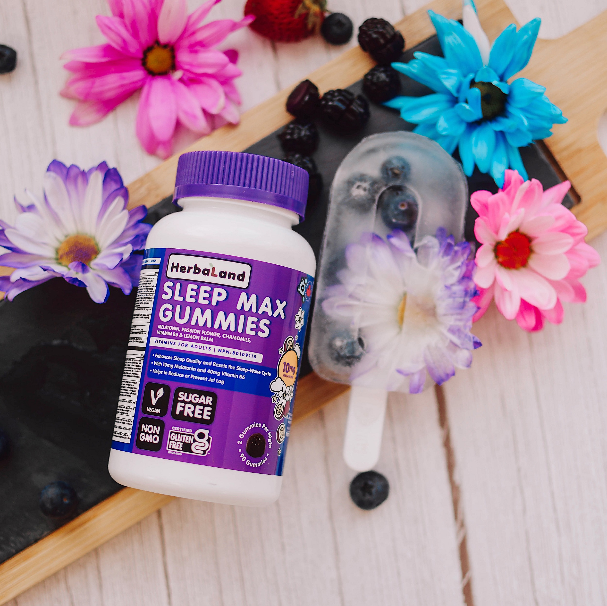 Live life colorfully with Herbaland Gummies