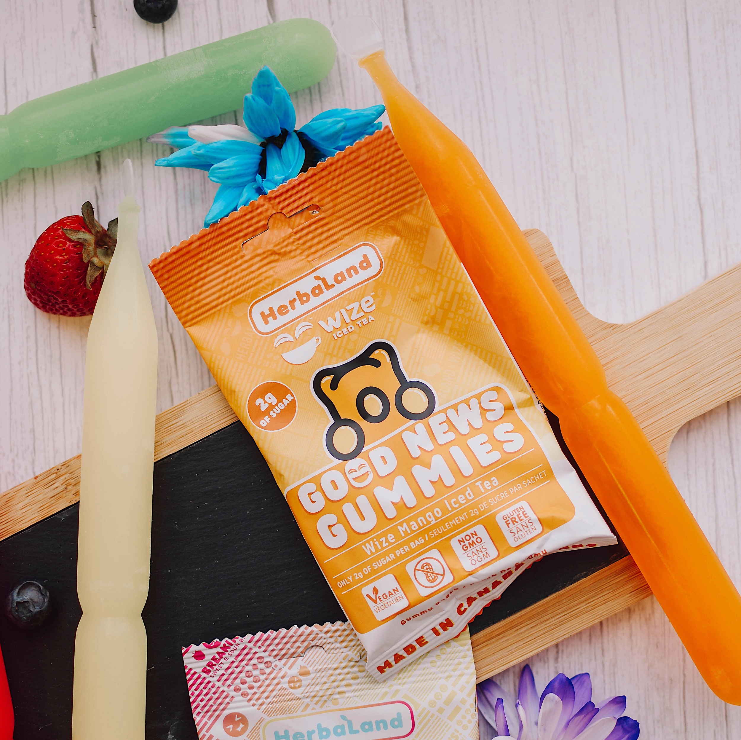 Live life colorfully with Herbaland Gummies